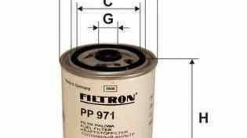 Filtru combustibil Producator FILTRON PP971