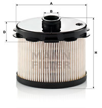 Filtru combustibil (PU1021X MANN-FILTER) Citroen,FIAT,PEUGEOT,TOYOTA