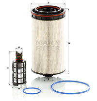 Filtru combustibil (PU120102Z MANN-FILTER) MERCEDES-BENZ,SETRA,SISU
