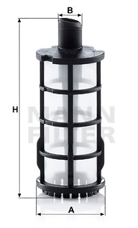 Filtru combustibil (PU301X MANN-FILTER) MERCEDES-BENZ,SETRA