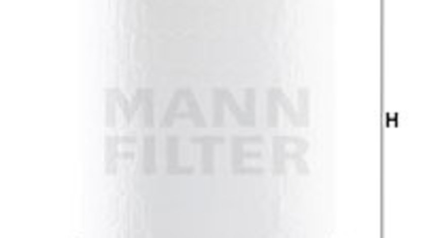Filtru combustibil (PU7012Z MANN-FILTER) CHEVROLET,OPEL,VAUXHALL