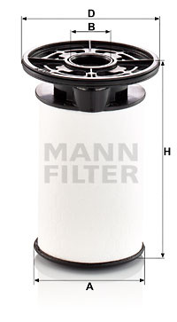 Filtru combustibil (PU7014Z MANN-FILTER) ALFA ROMEO,FIAT