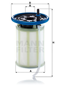 Filtru combustibil (PU7019 MANN-FILTER) 