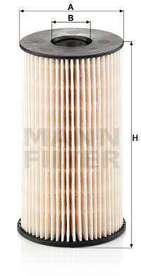 Filtru combustibil (PU825X MANN-FILTER) AUDI,SEAT,SKODA,VW