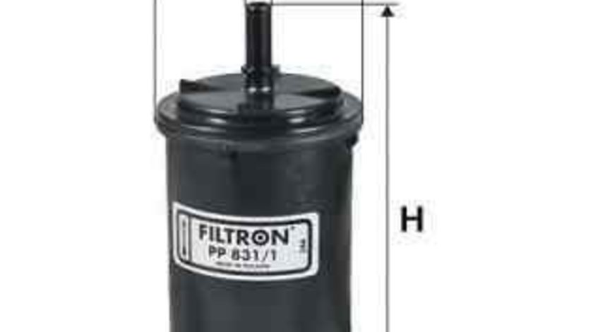 filtru combustibil RENAULT CLIO I (B/C57_, 5/357_) Producator FILTRON PP831/1