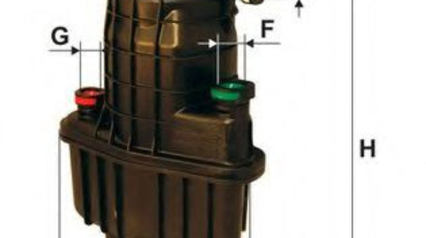 Filtru combustibil RENAULT CLIO III (BR0/1, CR0/1) (2005 - 2012) FILTRON PS980/9 piesa NOUA