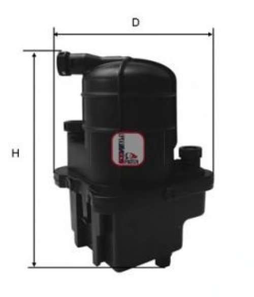 Filtru combustibil RENAULT CLIO III Grandtour (KR0/1) (2008 - 2012) SOFIMA S 4087 NR piesa NOUA