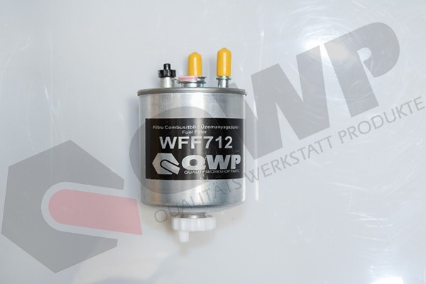 Filtru combustibil RENAULT KANGOO / GRAND KANGOO (KW0/1) (2008 - 2016) QWP WFF712 piesa NOUA