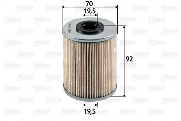 Filtru combustibil RENAULT KANGOO (KC0/1) (1997 - 2007) VALEO 587907 piesa NOUA