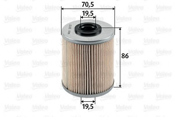 Filtru combustibil RENAULT MASTER II bus (JD) (1998 - 2010) VALEO 587917 piesa NOUA
