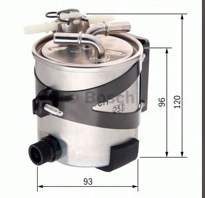 Filtru combustibil Renault Megane 2 1.5 DCI F026402016 ( LICHIDARE DE STOC)