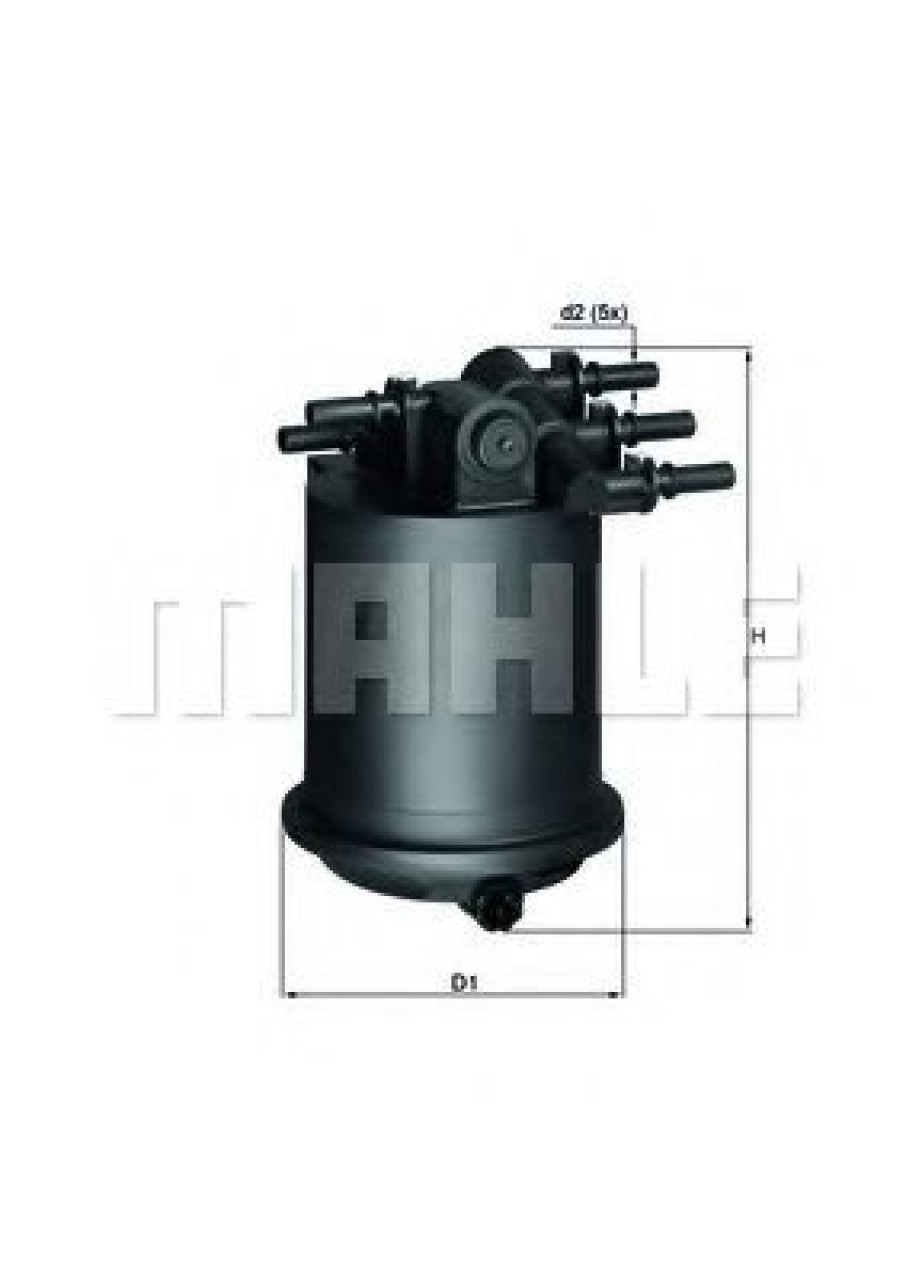 Filtru combustibil RENAULT MEGANE I (BA0/1) (1995 - 2004) MAHLE ORIGINAL KL 414 piesa NOUA