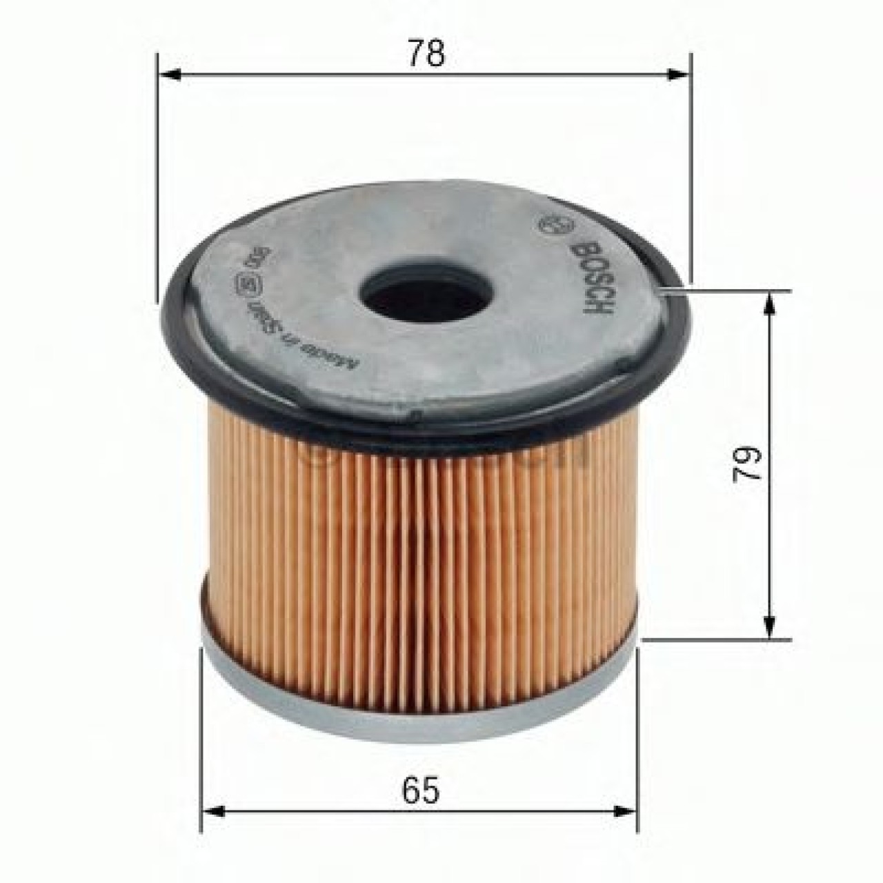 Filtru combustibil RENAULT MEGANE I (BA0/1) (1995 - 2004) BOSCH 1 457 431 712 piesa NOUA