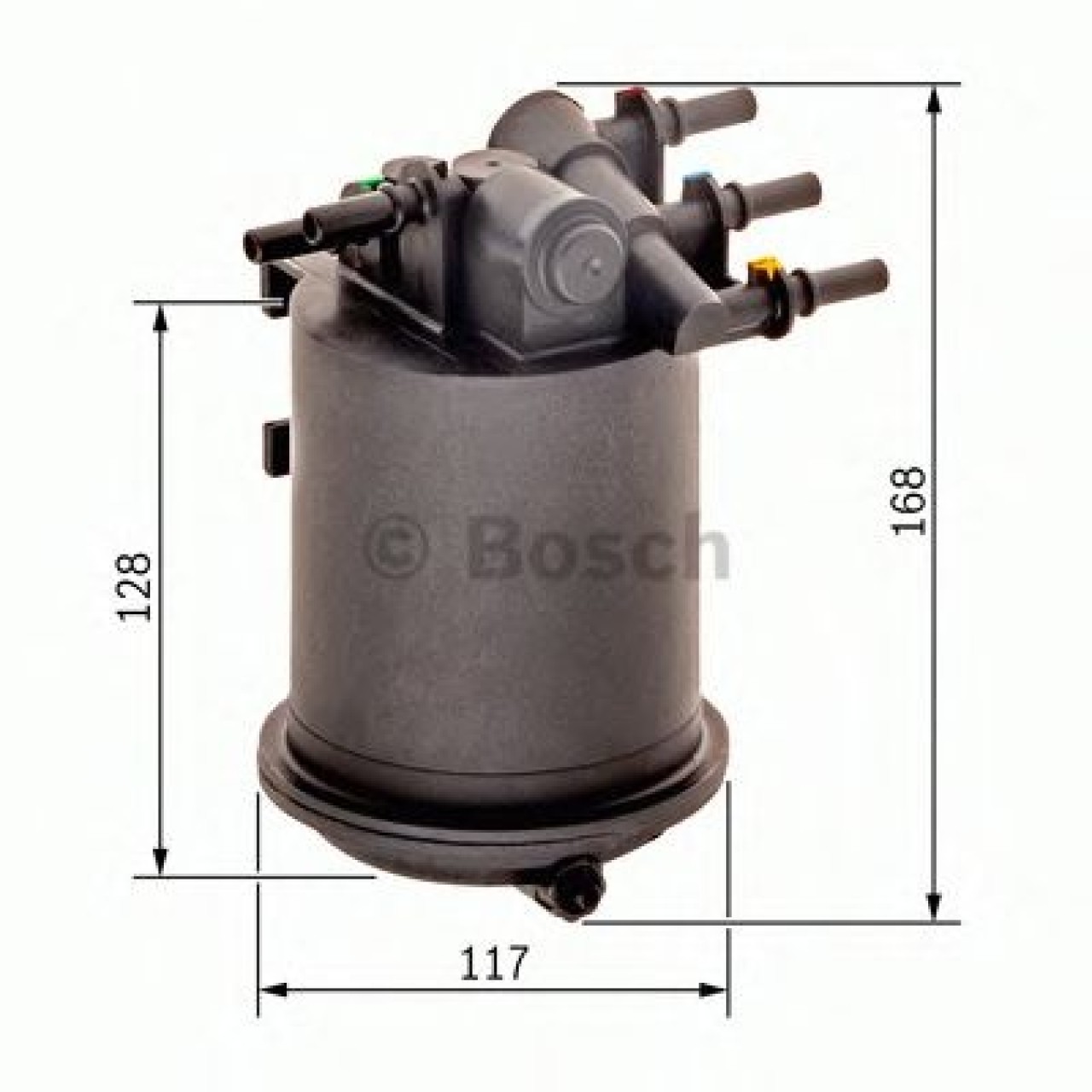 Filtru combustibil RENAULT MEGANE I (BA0/1) (1995 - 2004) BOSCH 0 450 906 461 piesa NOUA