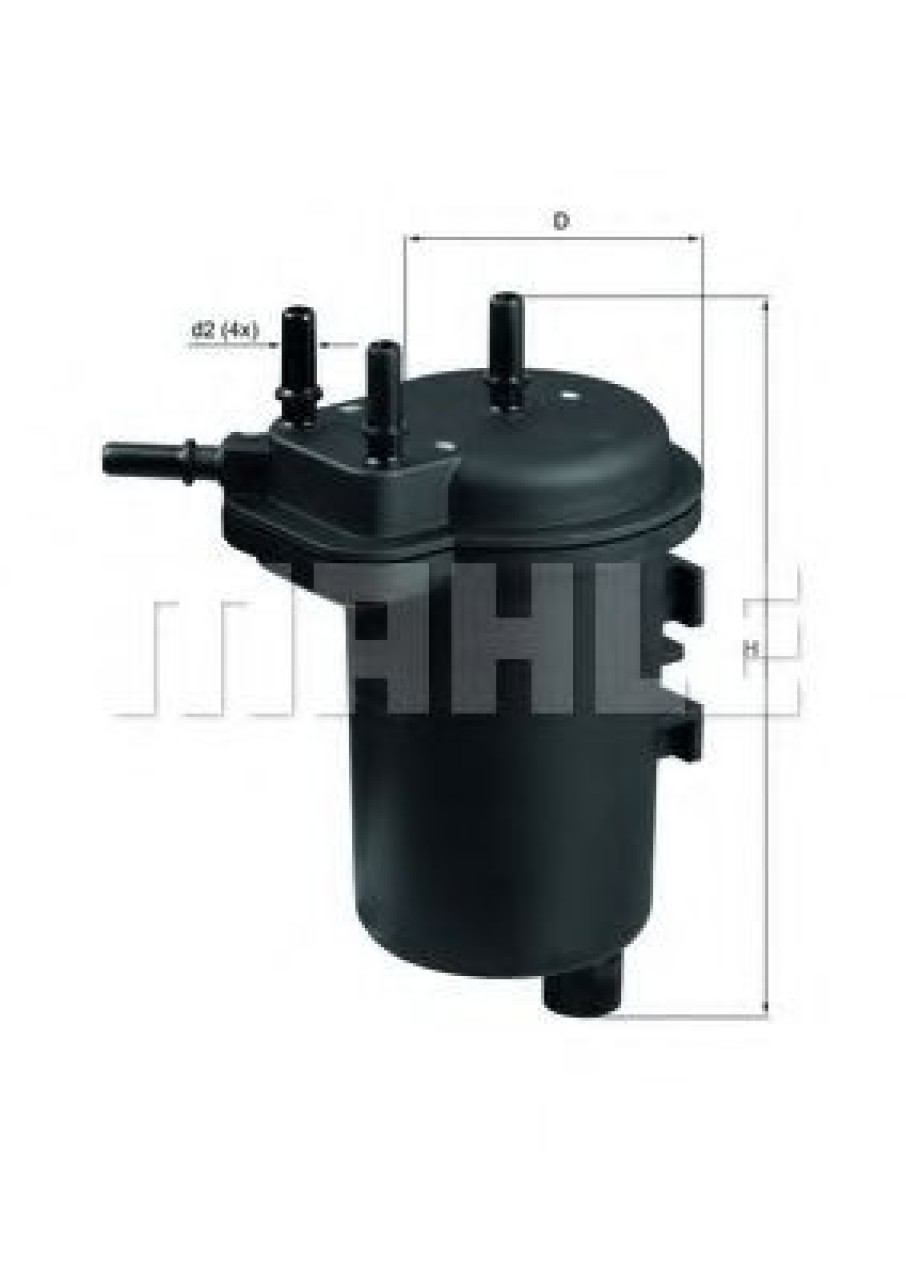 Filtru combustibil RENAULT MEGANE II Limuzina (LM0/1) (2003 - 2016) KNECHT KL 432 piesa NOUA