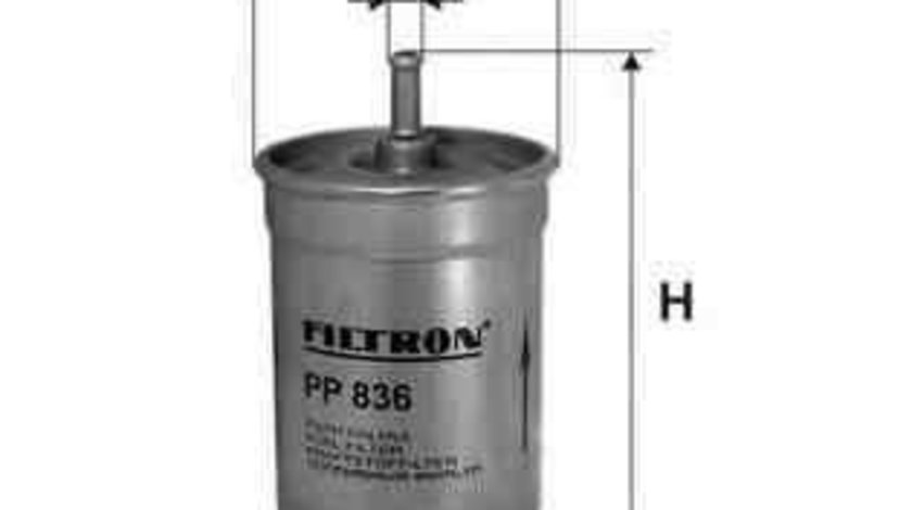 Filtru combustibil RENAULT RAPID caroserie (F40_, G40_) Producator FILTRON PP836