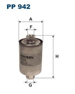 Filtru combustibil ROVER 25 (RF) (1999 - 2005) FILTRON PP942 piesa NOUA