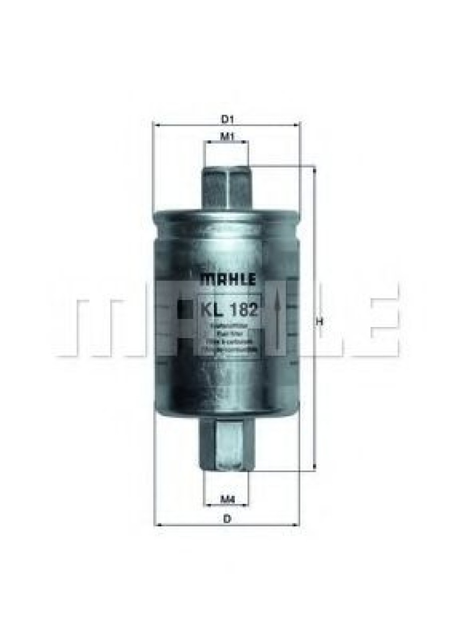 Filtru combustibil ROVER 25 (RF) (1999 - 2005) MAHLE ORIGINAL KL 182 piesa NOUA