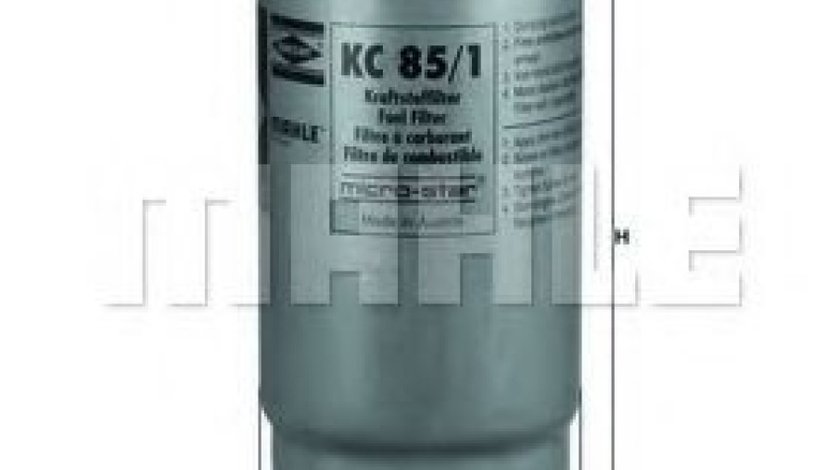 Filtru combustibil ROVER 75 (RJ) (1999 - 2005) KNECHT KC 85/1 piesa NOUA