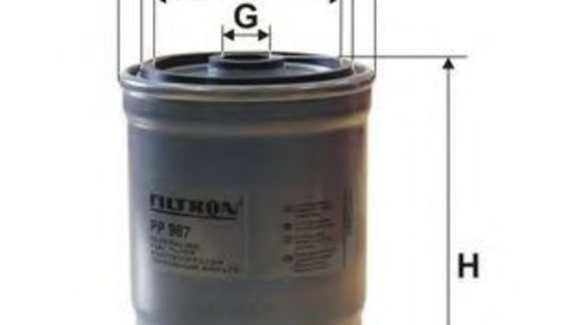 Filtru combustibil SAAB 9-3 (YS3F) (2002 - 2016) FILTRON PP987 piesa NOUA