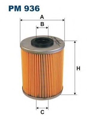 Filtru combustibil SAAB 9-5 (YS3E) (1997 - 2009) FILTRON PM936 piesa NOUA