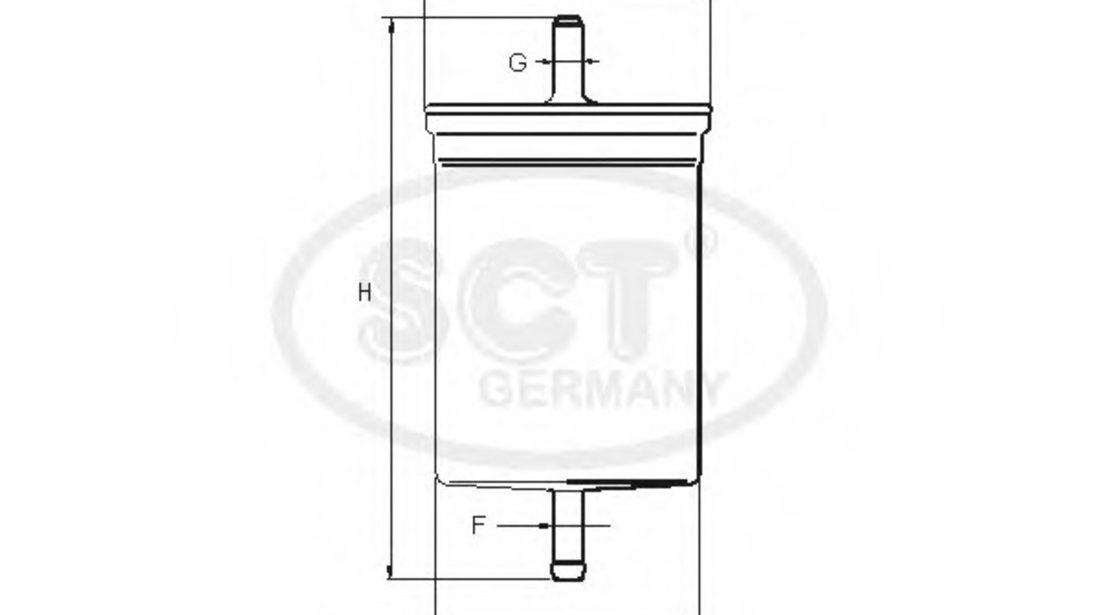 Filtru Combustibil Sct Germany ST393