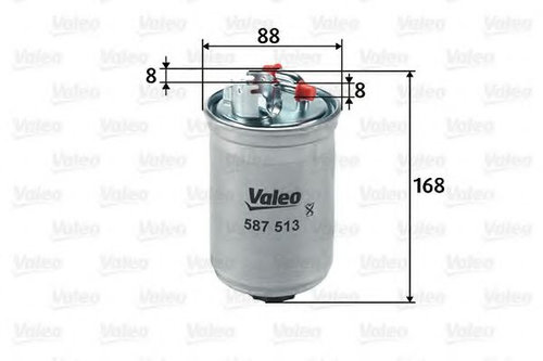 Filtru combustibil SEAT AROSA (6H) (1997 - 2004) VALEO 587513 piesa NOUA