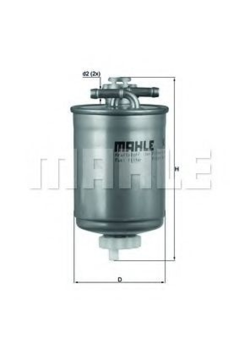 Filtru combustibil SEAT CORDOBA (6K2) (1999 - 2002) MAHLE ORIGINAL KL 103 piesa NOUA