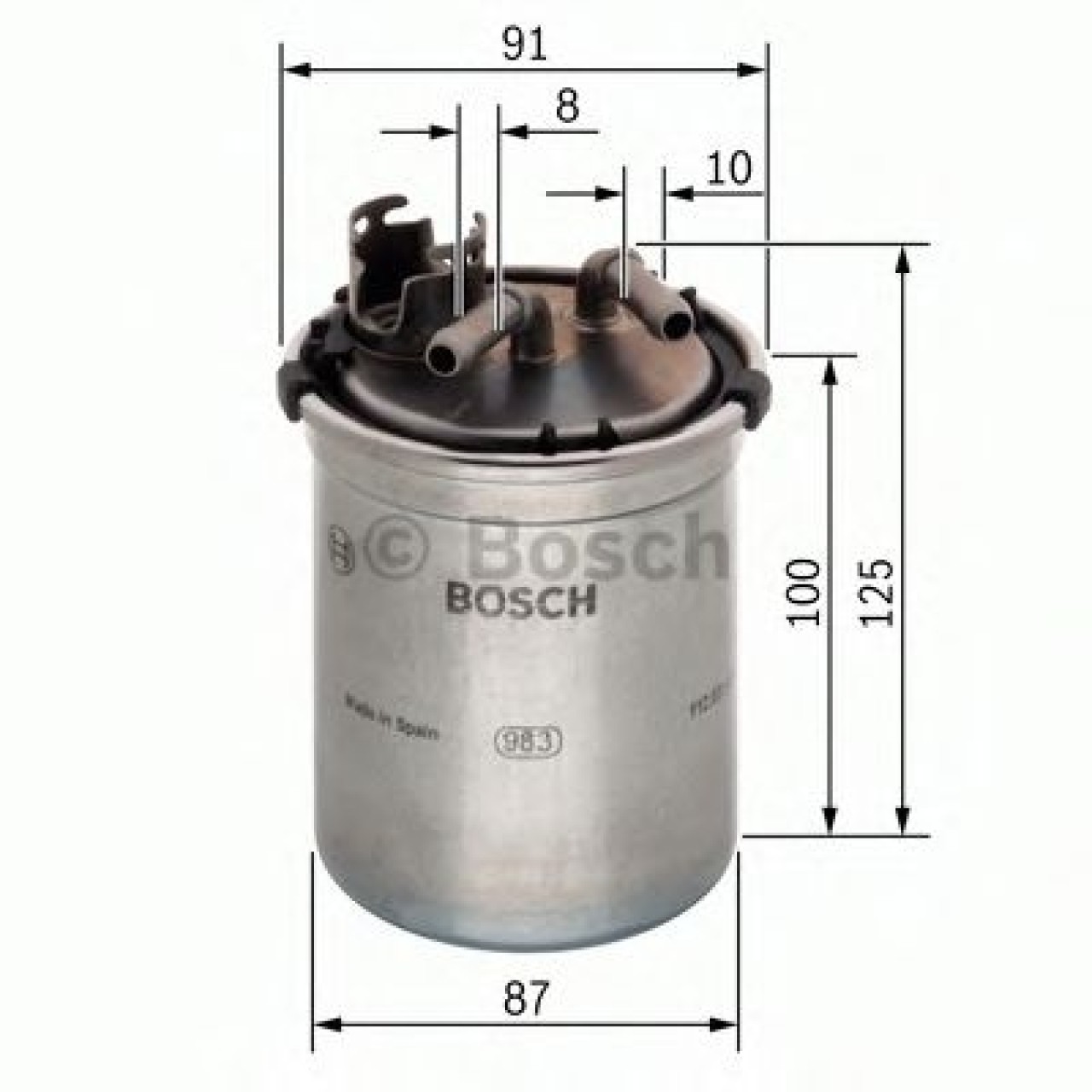 Filtru combustibil SEAT CORDOBA (6L2) (2002 - 2009) BOSCH 0 450 906 426 piesa NOUA