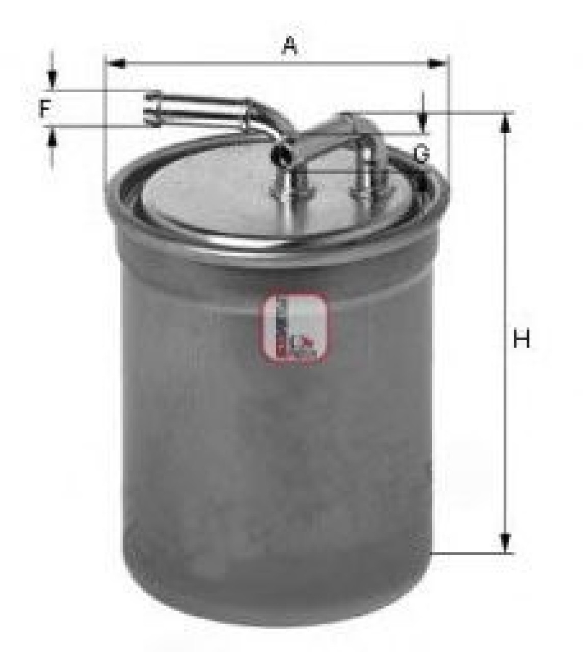 Filtru combustibil SEAT CORDOBA (6L2) (2002 - 2009) SOFIMA S 4437 NR piesa NOUA