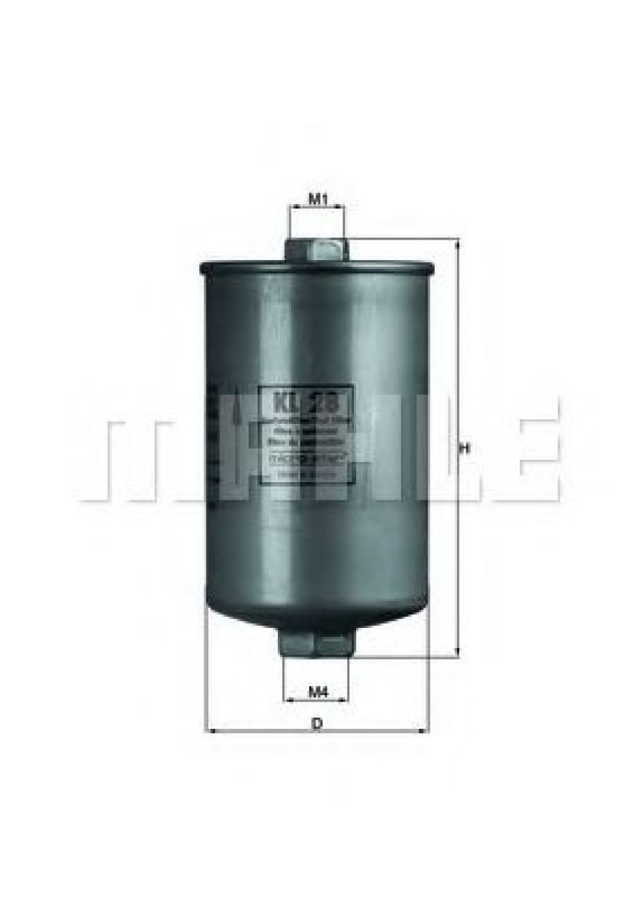 Filtru combustibil SEAT TOLEDO I (1L) (1991 - 1999) KNECHT KL 28 piesa NOUA