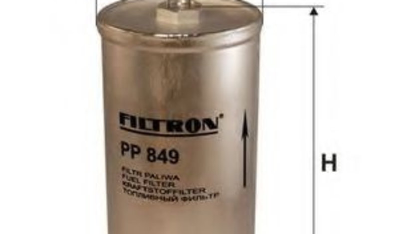 Filtru combustibil SEAT TOLEDO I (1L) (1991 - 1999) FILTRON PP849 piesa NOUA