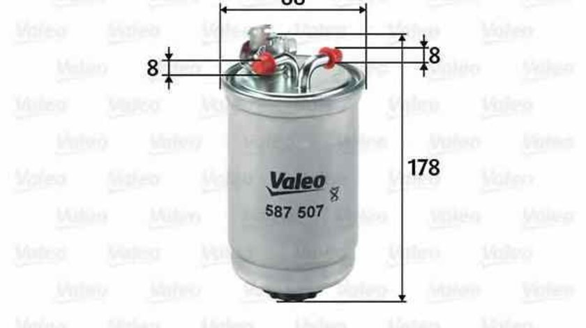 filtru combustibil SEAT TOLEDO I 1L VALEO 587507