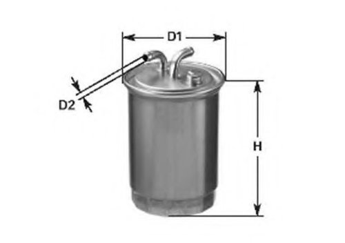 Filtru combustibil SKODA FABIA I Limuzina (6Y3) (1999 - 2007) MAGNETI MARELLI 152071760804 piesa NOU...
