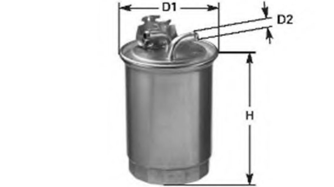 Filtru combustibil SKODA OCTAVIA I (1U2) (1996 - 2010) MAGNETI MARELLI 152071760800 piesa NOUA