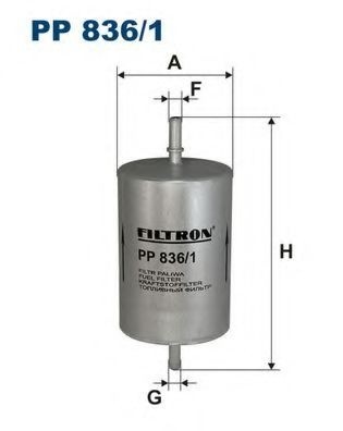 Filtru combustibil SKODA OCTAVIA I Combi (1U5) (1998 - 2010) FILTRON PP836/1 piesa NOUA