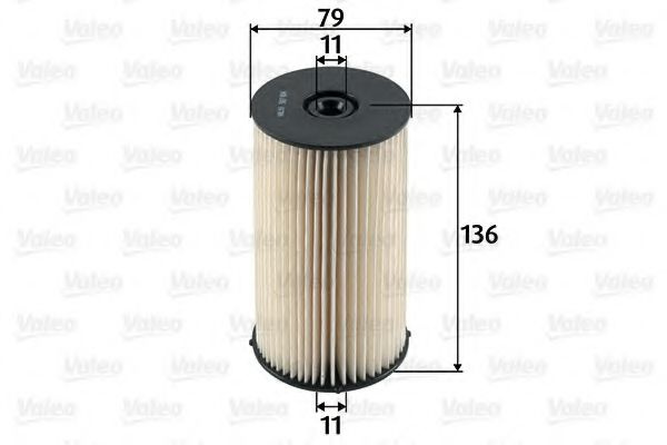 Filtru combustibil SKODA OCTAVIA II Combi (1Z5) (2004 - 2013) VALEO 587904 piesa NOUA