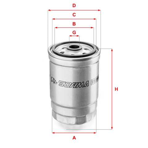 Filtru Combustibil Sofima Chrysler S 1528 NR
