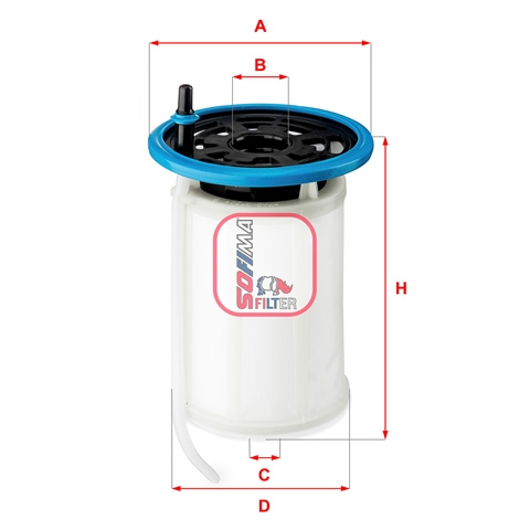 Filtru Combustibil Sofima Fiat S 6079 NE