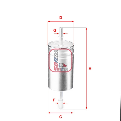 Filtru Combustibil Sofima Ford S 1842 B