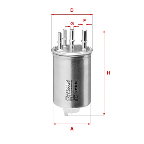 Filtru Combustibil Sofima Ford S 4190 NR