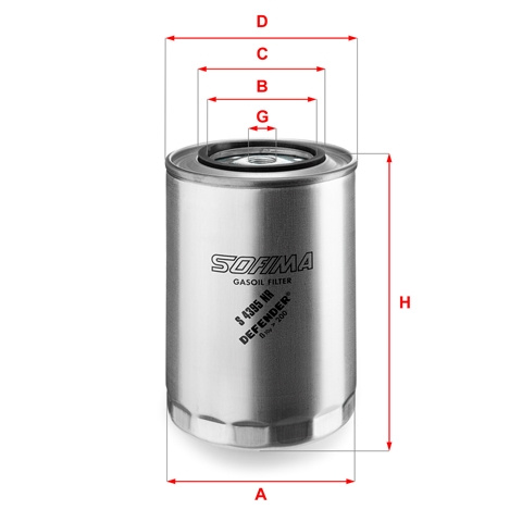 Filtru Combustibil Sofima Ford S 4343 NR