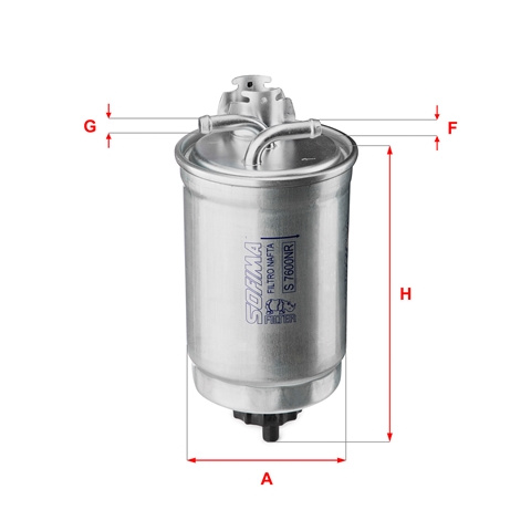 Filtru Combustibil Sofima Ford S 7600 NR
