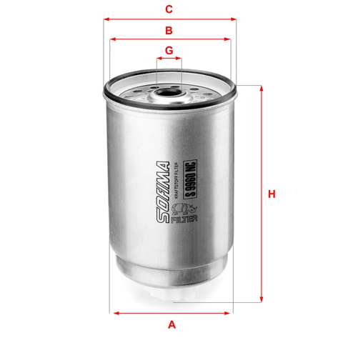 Filtru Combustibil Sofima Ford S 9960 NC