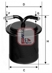 Filtru Combustibil Sofima General Motors S 1541 B