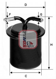 Filtru Combustibil Sofima General Motors S 1541 B