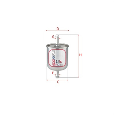 Filtru Combustibil Sofima Nissan S 1529 B