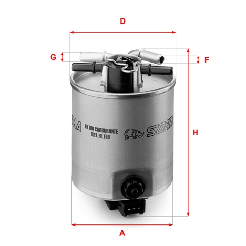 Filtru Combustibil Sofima Nissan S 4025 NR