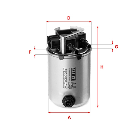Filtru Combustibil Sofima Nissan S 4095 NR