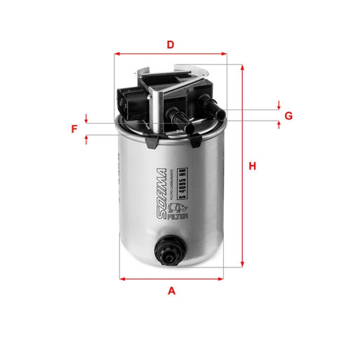 Filtru Combustibil Sofima Nissan S 4095 NR